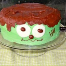 Chocolate Frankenstein Cake