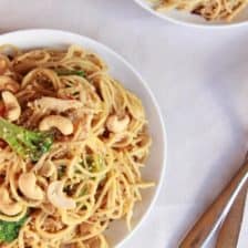 Szechuan Noodles with Broccoli