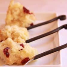 Cranberry, Brie and Biscuit Appetizer