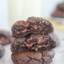 Dark Chocolate Coconut Mudslide Cookies