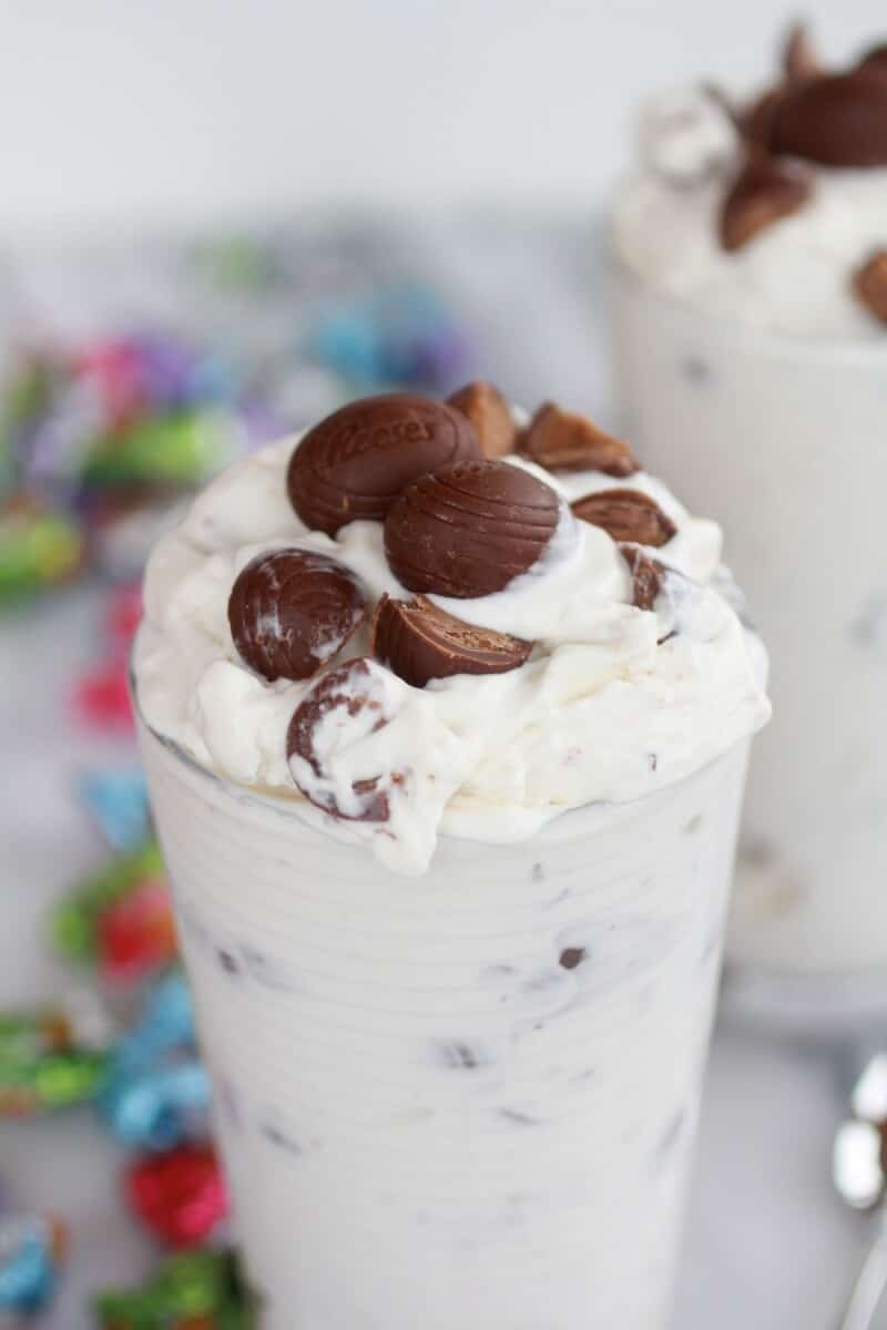Homemade DQ Reese's Peanut Butter Cup Blizzard-8