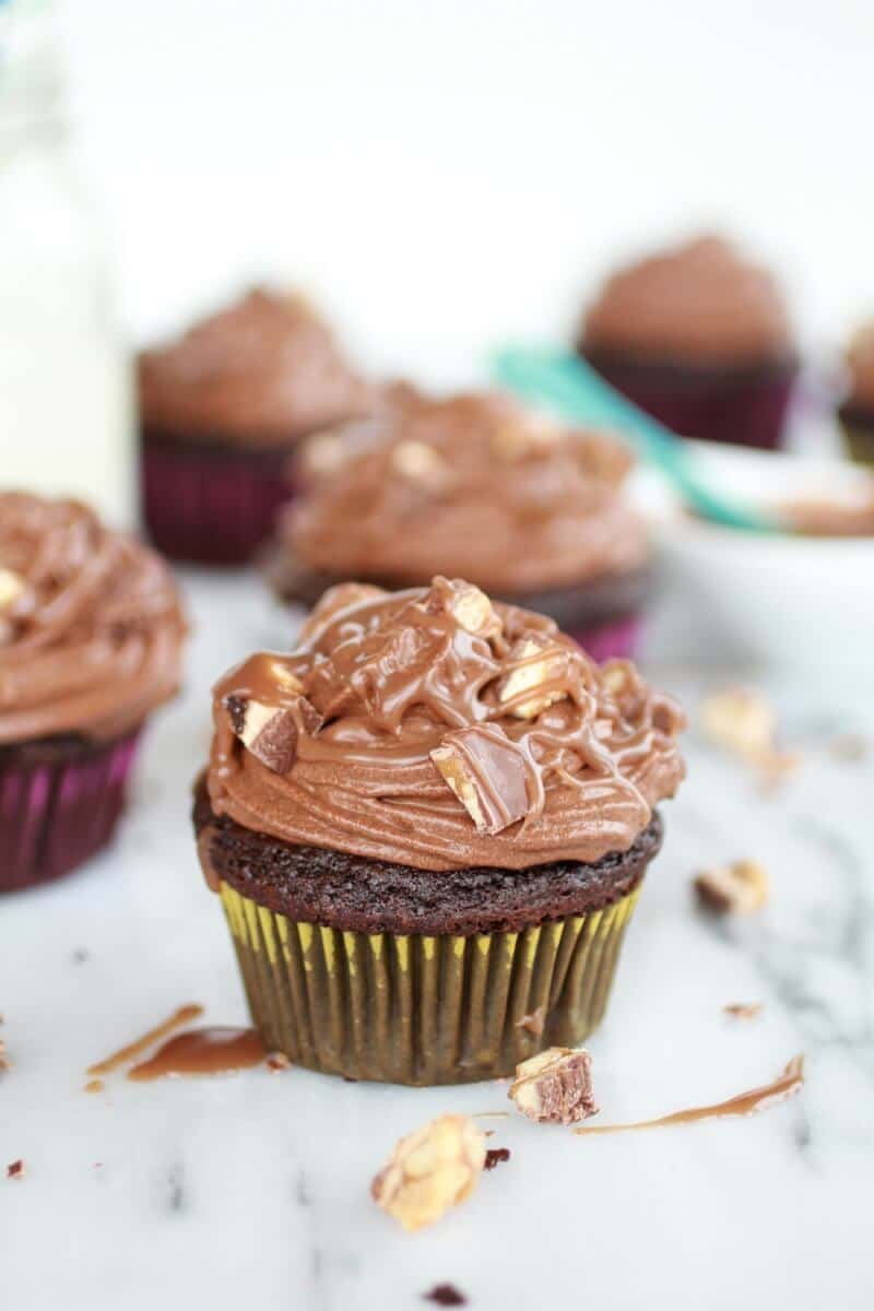 Death By Chocolate Cupcakes https://dev.halfbakedharvest.com/