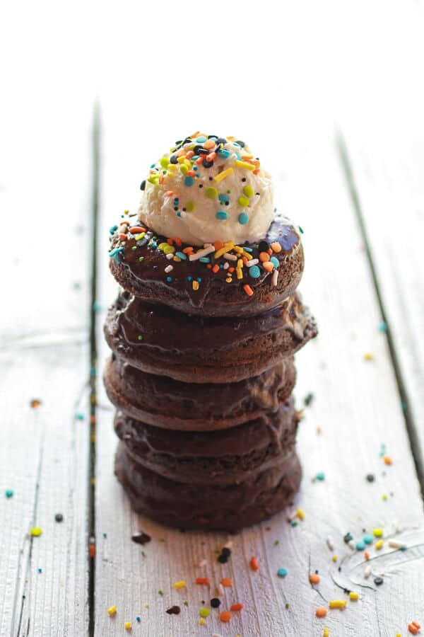 Vegan Gooey Chocolate Doughnuts | halfbakedharvest.com