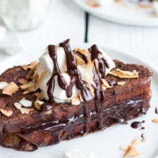 Best Ever Hot Chocolate French Toast.