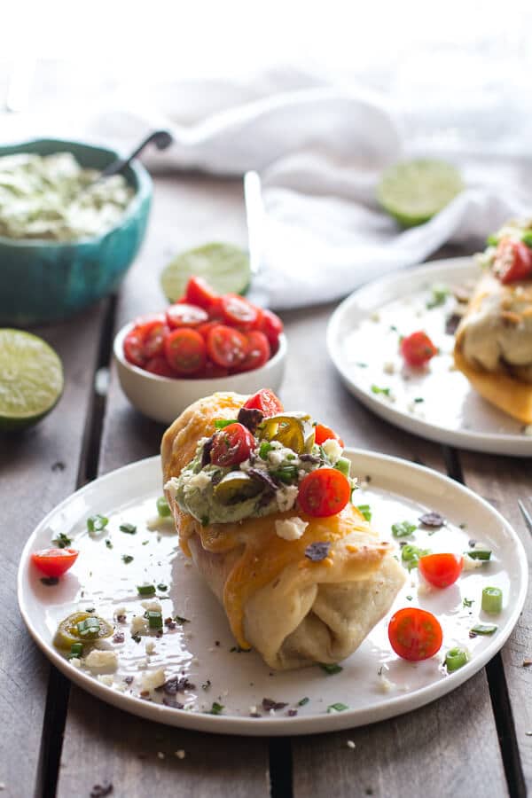 Breakfast Chimichangas with Avocado + Cajita Cheese | halfbakedharvest.com