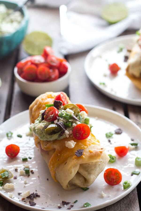 Breakfast Chimichangas with Avocado + Cajita Cheese | halfbakedharvest.com