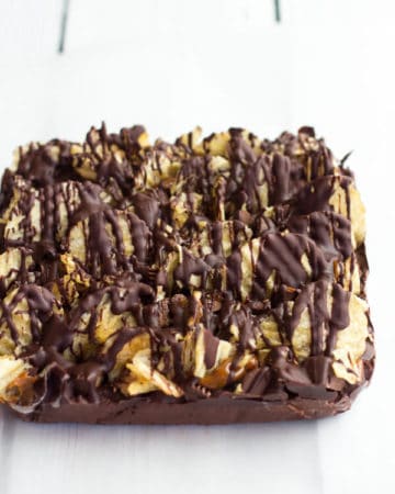 Loaded Peanut Butter Chocolate Covered Potato Chip Fudge (+ A KitchenAid Giveaway).