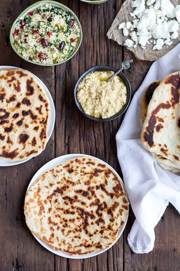 Middle Eastern Chicken and Couscous Wraps with Goat Cheese | halfbakedharvest.com