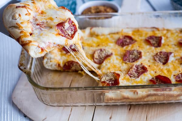 Deep Dish Pizza Casserole | halfbakedharvest.com
