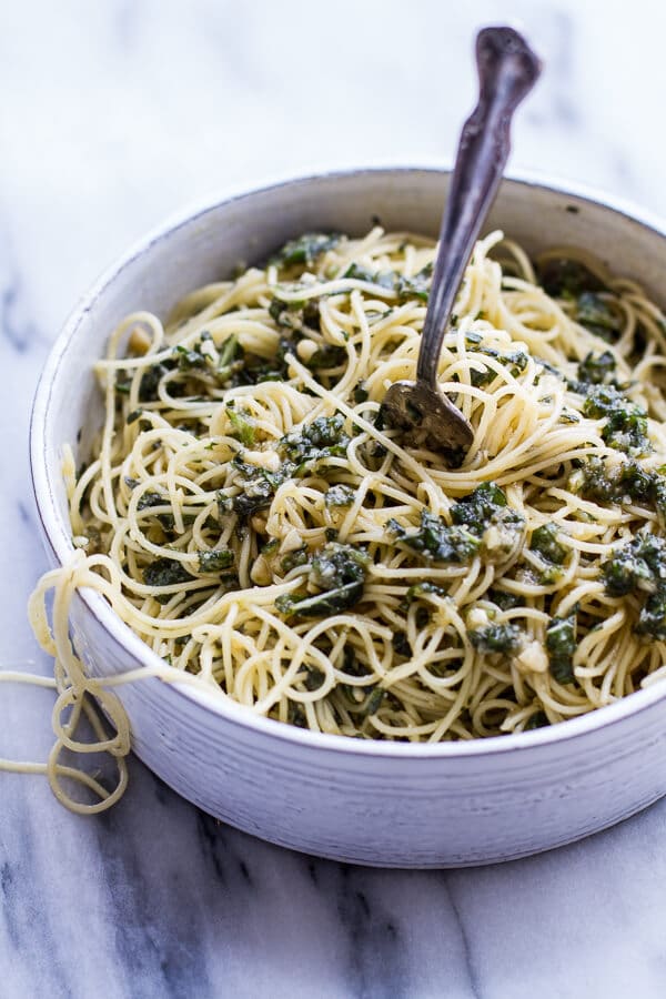 20-Minute-Brown-Butter-Chunky-Basil-Pesto-Pasta.-12