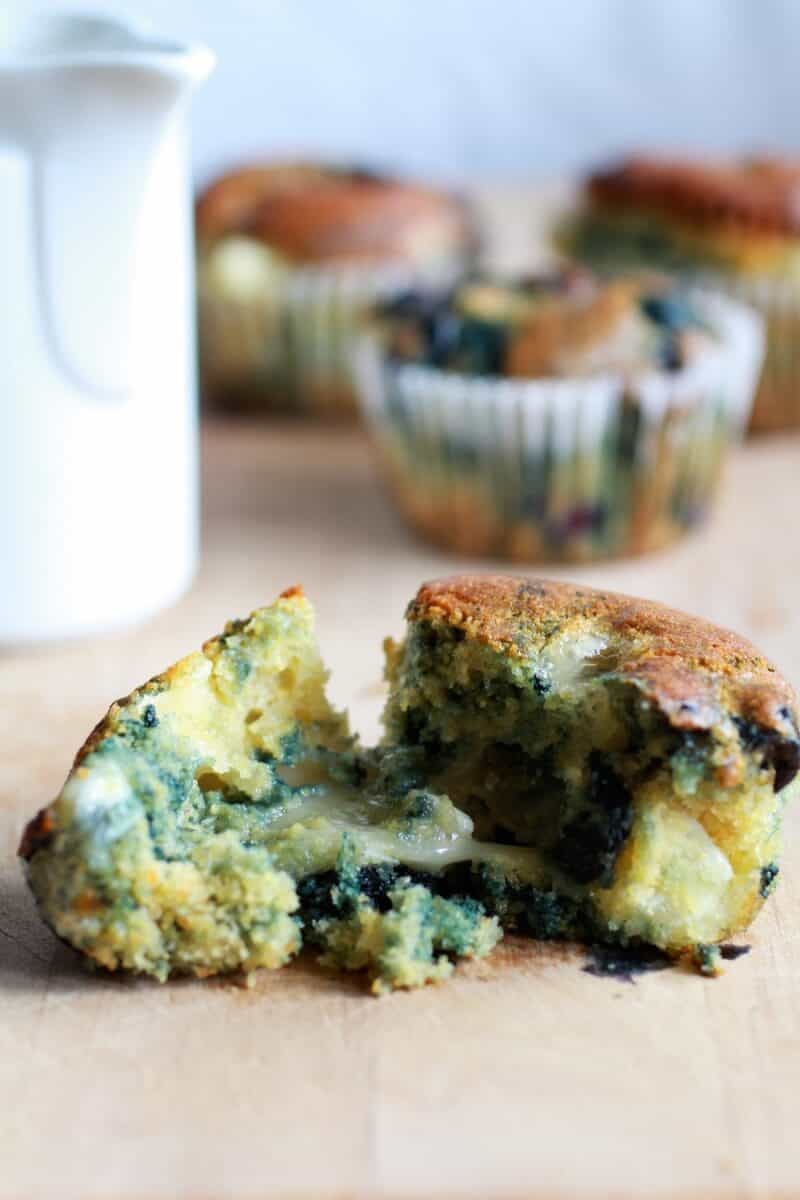 Roaste-Blueberry-and-Brie-Cornbread-Muffins-with-Warm-Honey-Butter-8