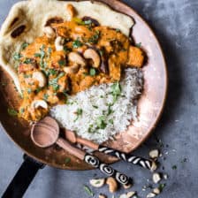 Creamy Cashew Indian Butter Paneer...with Fried Paneer!