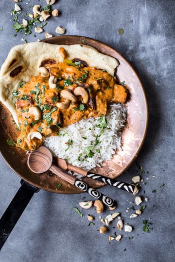 Creamy Cashew Indian Butter Paneer…with Fried Paneer!
