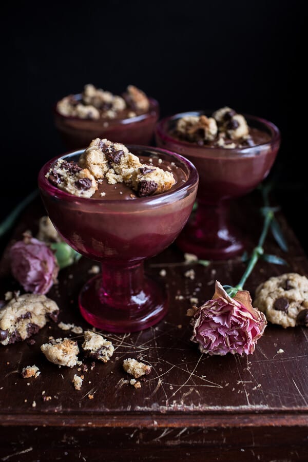 Kahlúa Chocolate Pudding...with Oatmeal Chocolate Chip Cookies | halfbakedharvest.com @hbharvest