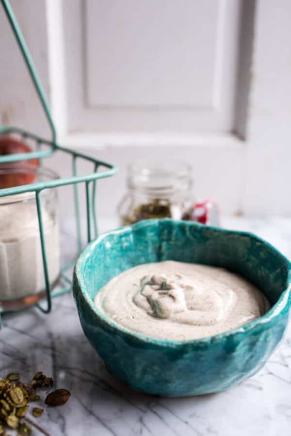 Roasted Cashew-Almond Yogurt Bowl with Stove-Top Matcha Green Tea Granola-6