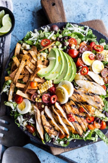 Mexican Grilled Chicken Cobb Salad.