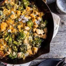 Chicken and Broccoli Skillet Bake.