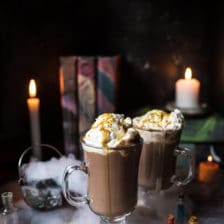 Pumpkin Butterbeer Hot Chocolate + Video