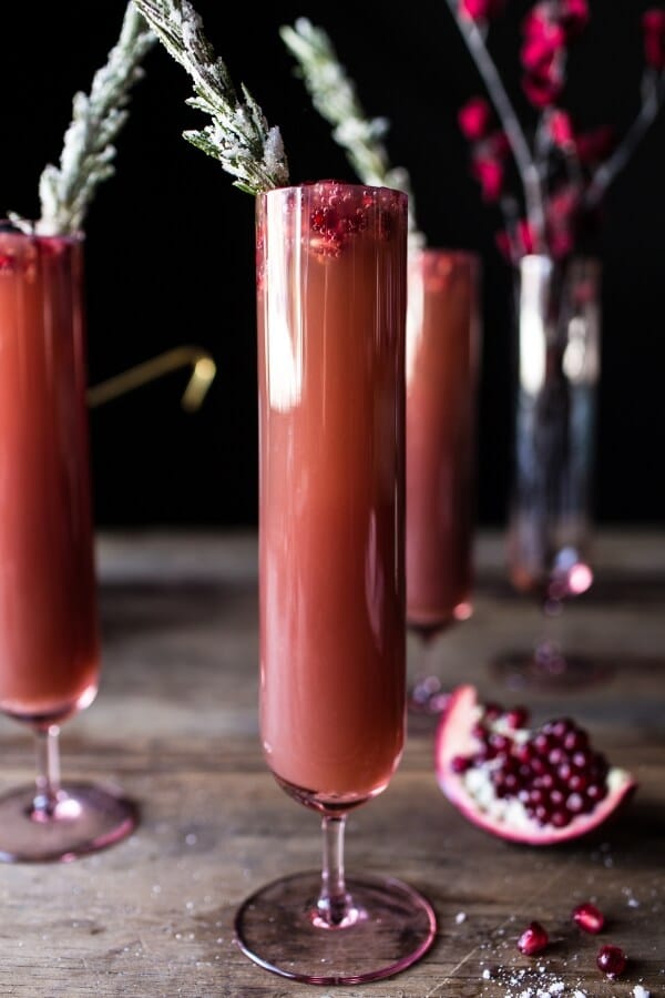 Sparkling Pomegranate Punch | halfbakedharvest.com @hbharvest