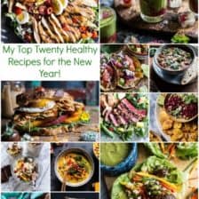 My Top Twenty Healthy Recipes for the New Year!