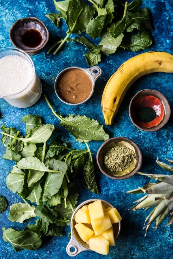 Red’s 3 Favorite Winter Juices and Smoothies- Protein Packed Matcha Smoothie-Citrus Beet Juice-Tropical Carrot Juice | halfbakedharvest.com
