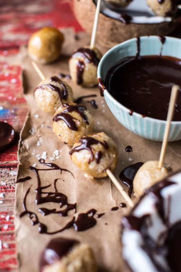 Sweet Cuban Coconut Balls with Melted Chocolate (Coquito Acaramelado).