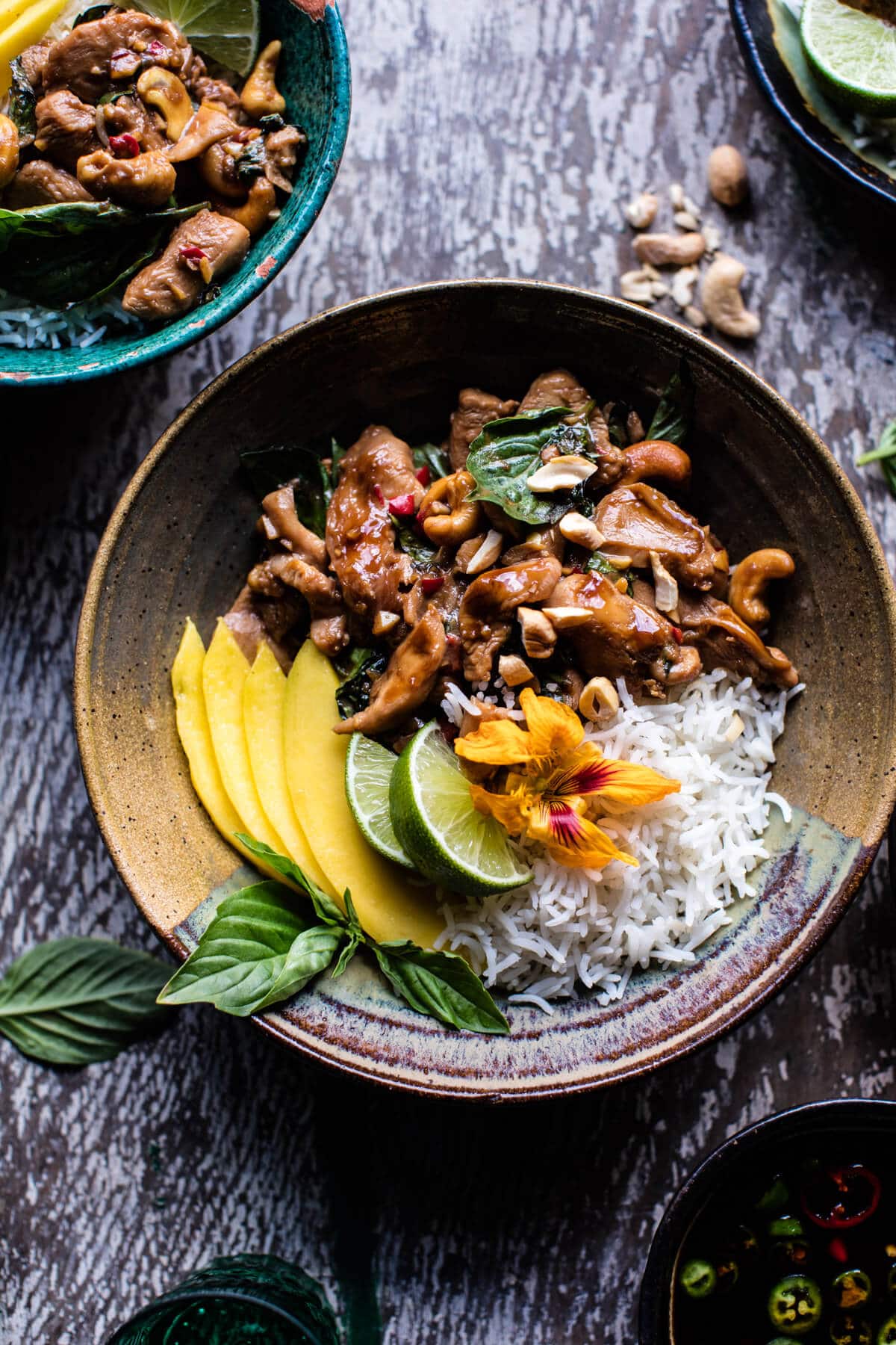 20 Minute Basil Cashew Chicken | halfbakedharvest.com @hbharvest