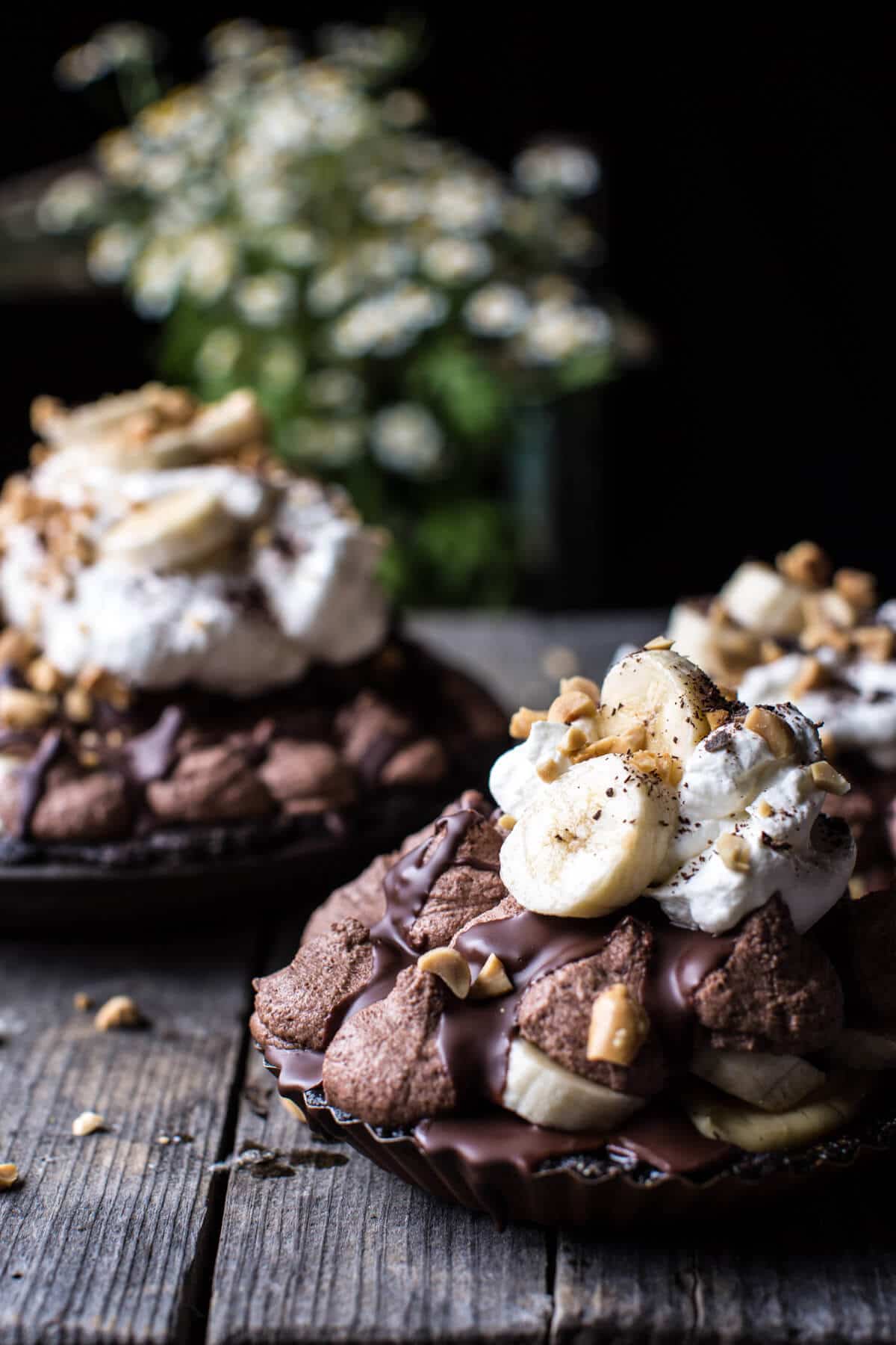 Banana Cream Pie…with Chocolate and Peanuts | halfbakedharvest.com @hbharvest