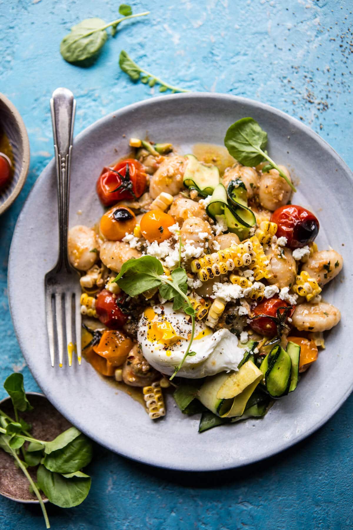 Simple Summer Tomato Pesto and Grilled Corn Gnocchi | halfbakedharvest.com @hbharvest