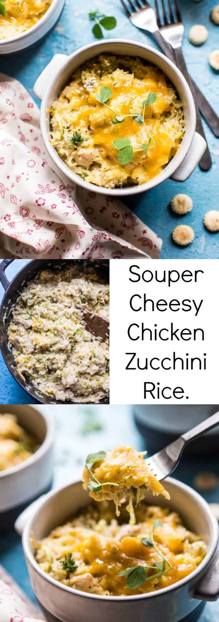Souper Cheesy Chicken Zucchini Rice | halfbakedharvest.com @hbharvest