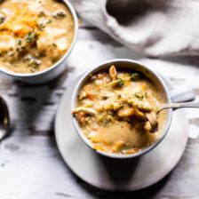 Broccoli Cheddar Chicken and Dumpling Soup | halfbakedharvest.com @hbharvest