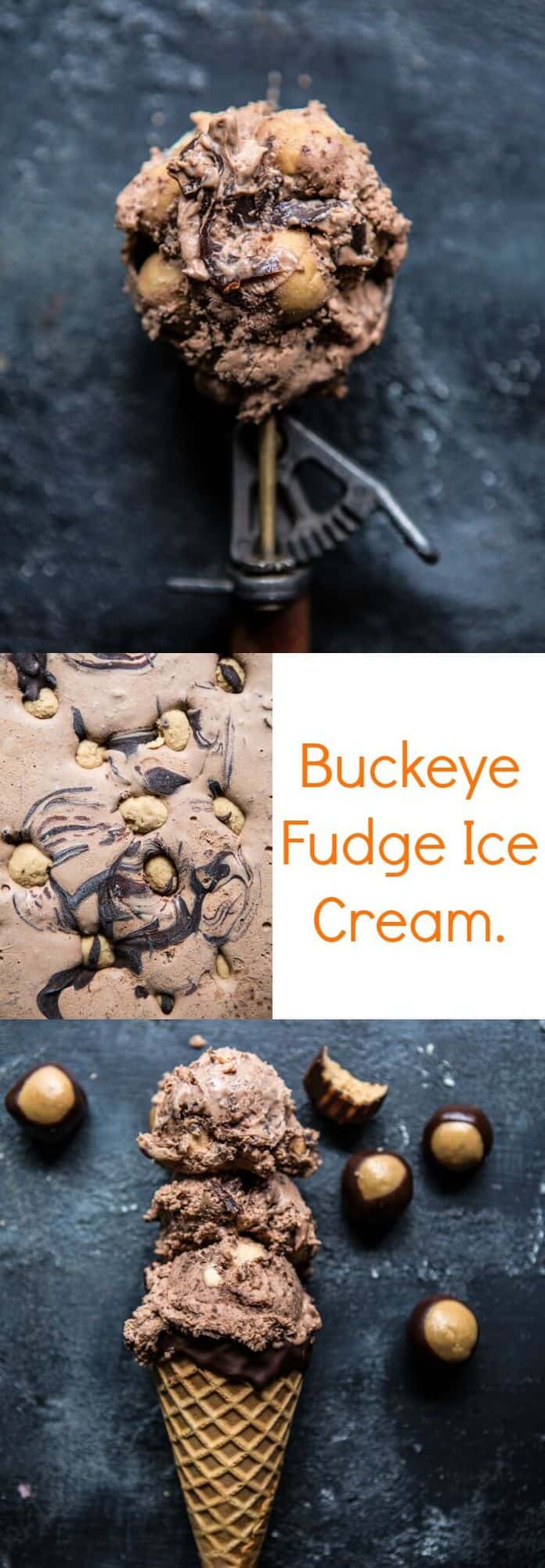 Buckeye Fudge Ice Cream | halfbakedharvest.com @hbharvest