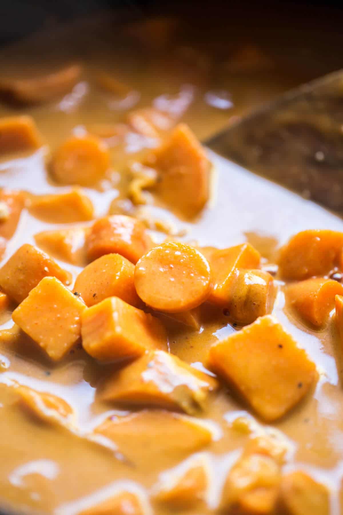 Creamy Thai Carrot Sweet Potato Soup | halfbakedharvest.com @hbharvest