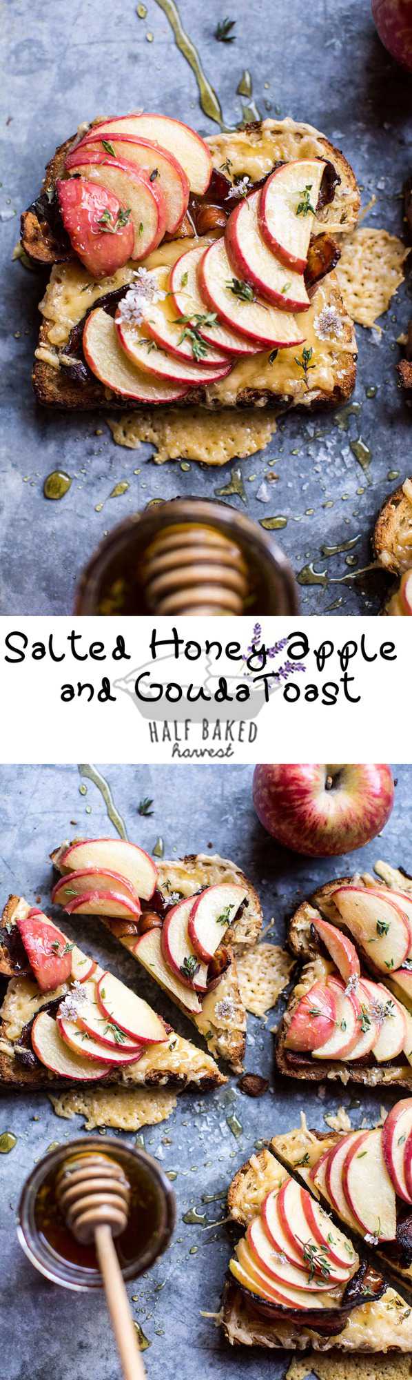 Salted Honey Apple and Gouda Toast _ halfbakedharvest.com @hbharvest