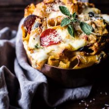 Baked 4 Cheese Butternut Squash Rigatoni.