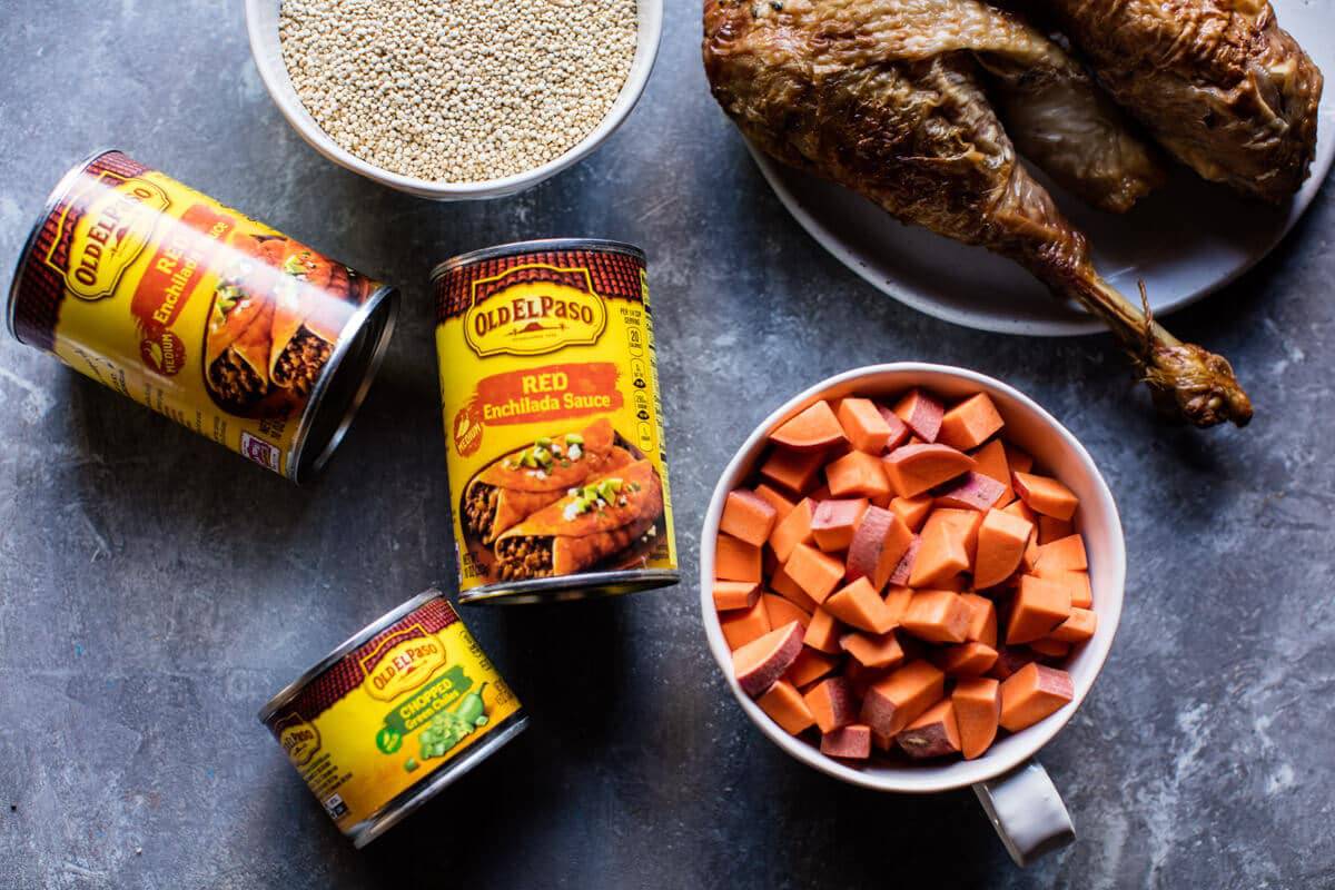 Turkey Enchilada Quinoa Soup | halfbakedharvest.com @hbharvest