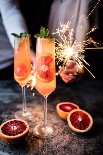 My Favorite New Years Cocktails and Appetizers.