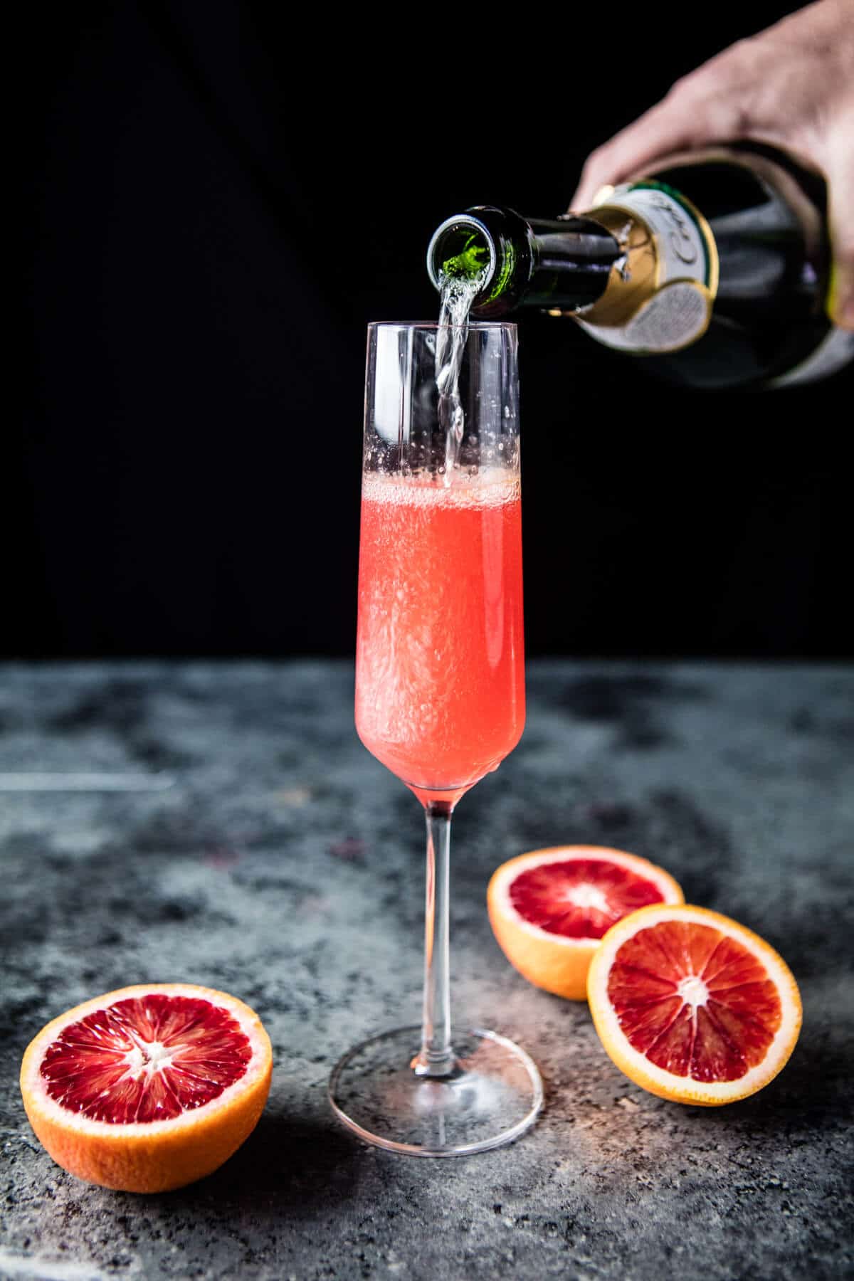 Blood Orange Champagne Mule | halfbakedharvest.com @hbharvest