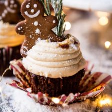 Gingerbread Cake with Caramel Cream Cheese Buttercream | halfbakedharvest.com @hbharvest