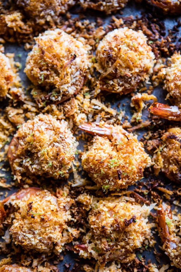 Baked Thai Coconut Shrimp with Lemongrass Guacamole | halfbakedharvest.com @hbharvest