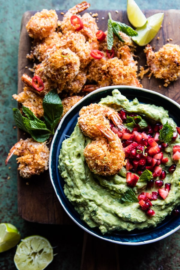 Baked Thai Coconut Shrimp with Lemongrass Guacamole | halfbakedharvest.com @hbharvest