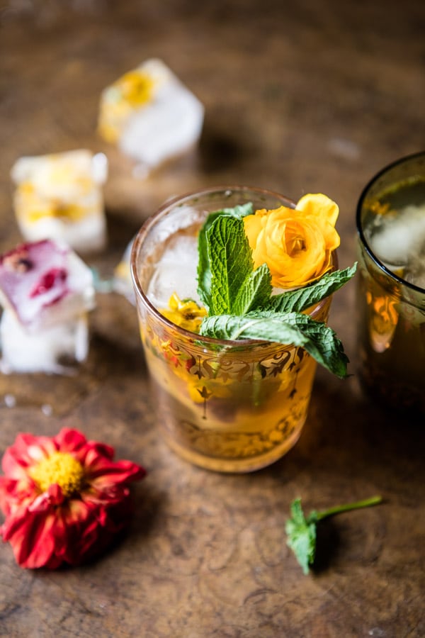 Iced Moroccan Mint Tea | halfbakedharvest.com @hbharvest