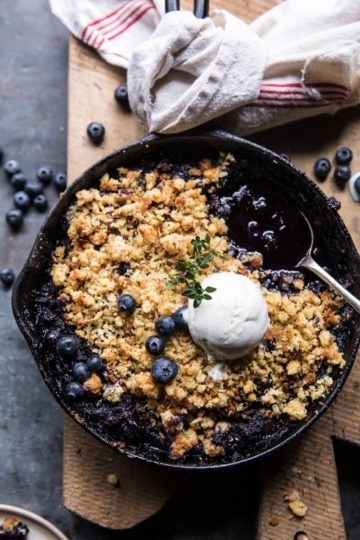 Blueberry Brown Betty.