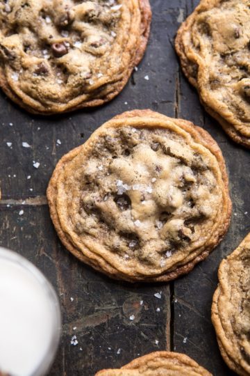 Giant Chocolate Chip Cookies.