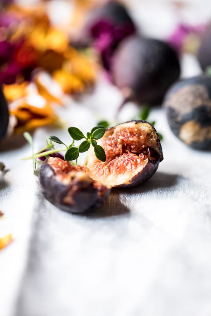 Fig Honey Thyme Prosecco Smash | halfbakedharvest.com @hbharvest