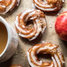 Mulled Apple Cider Chai French Crullers.