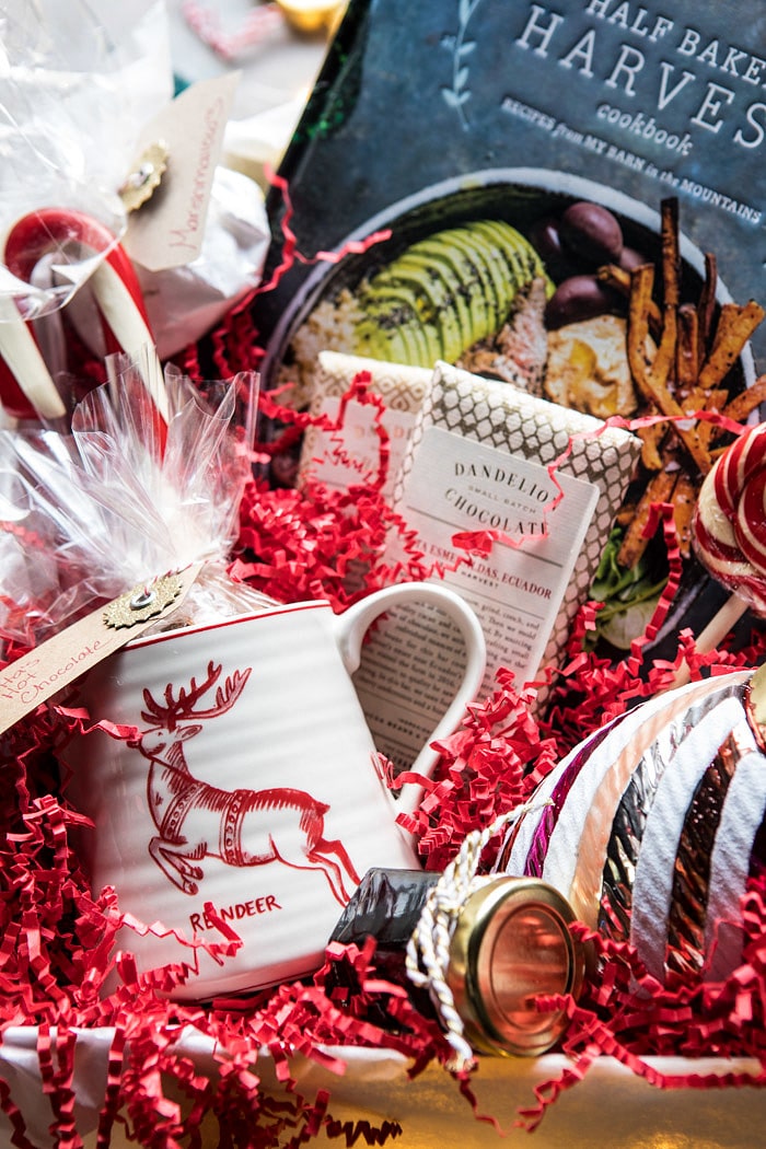 Santa's Hot Chocolate Cookbook Gift Box | halfbakedharvest.com @hbharvest
