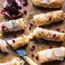 Baked Brie and Prosciutto Rolls.