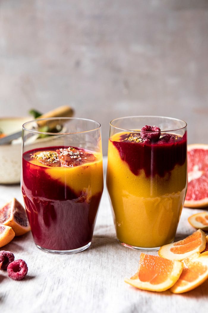 Immune Boosting Winter Citrus Smoothie | halfbakedharvest.com @hbharvest #smoothie #winter #recipe