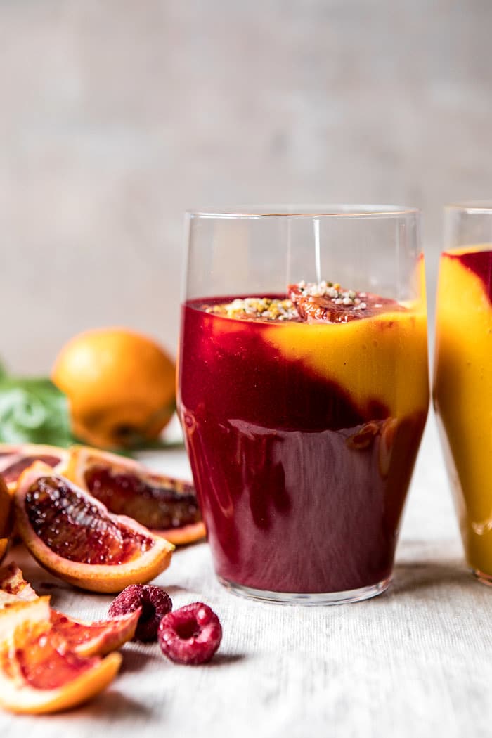 Immune Boosting Winter Citrus Smoothie | halfbakedharvest.com @hbharvest #smoothie #winter #recipe